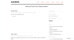 Desktop Screenshot of aleheads.com